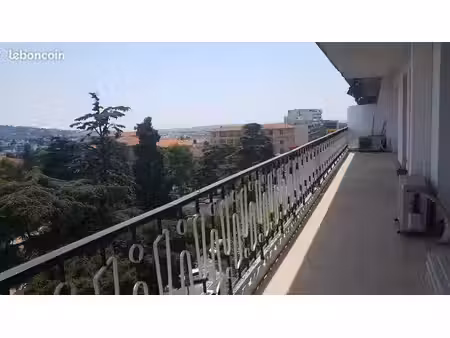 appartement 4/5p 140 m2  vue sur cannes  secteur carnot