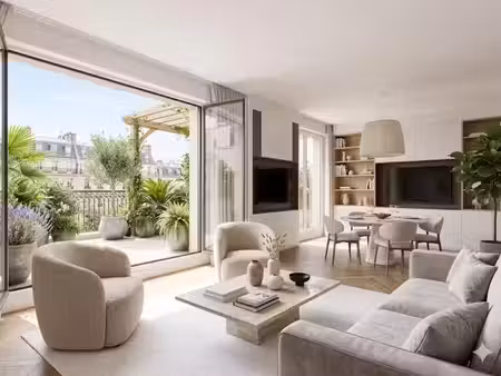 vente appartement 4 pièces 87 m² à clichy (92110)  655 000 €