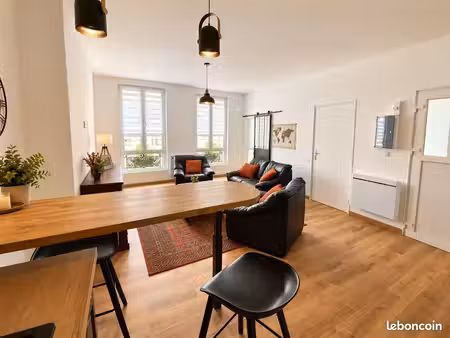 appartement meublé rénové – hypercentre du mans  calme et entièrement équipé