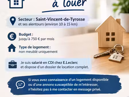 recherche location à l'année