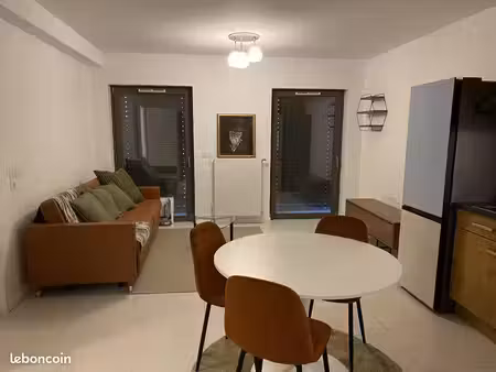 location appartement meublé t2 immeuble neuf confluence