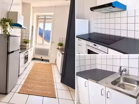 t2 de charme refait à neuf - 50 m2 - cuisine équipée - 600 cc