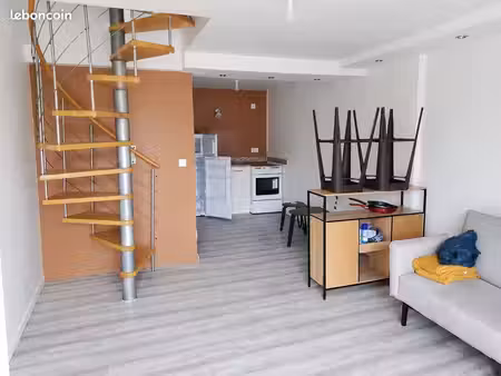 ? à louer – t3 meublé 55 m² avec jardin non clos – quistinic
