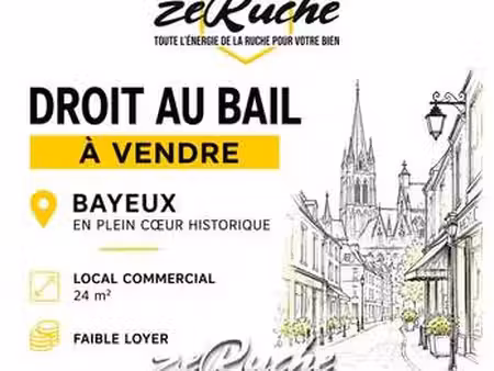 vente bureaux et commerces à bayeux (14400) : à vendre / 24m² bayeux