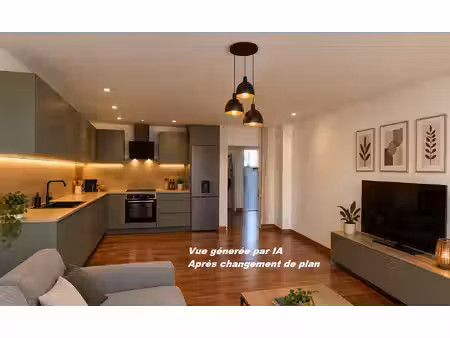 rue traversière 2 pièces modulables en 3 pièces de 53 m²  idéal pour jeune couple ou 1er a