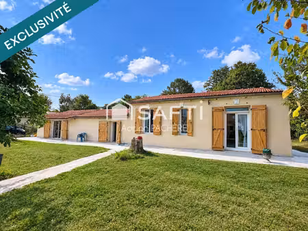 le havre de paix idéal pour votre famille : maison 3 chambres de 107 m² sur un parc verdoy