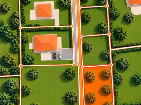 bias (47300) – terrain de 1 331 m² – possibilité de division en 2 lots constructibles