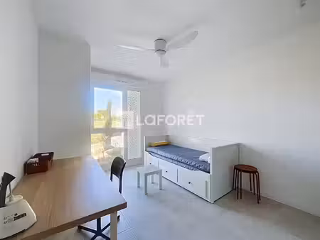 à louer - studio meublé de 19 m² - quartier bagatelle