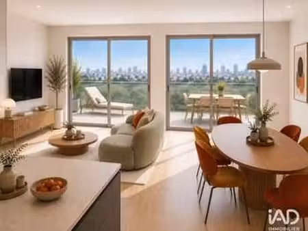 vente appartement 4 pièces à décines-charpieu (69150) : à vendre 4 pièces / 74m² décines-c