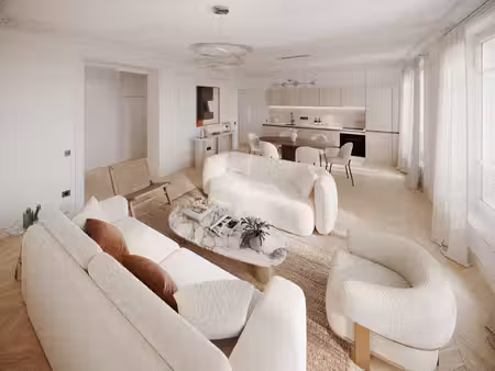 paris 7e – champ-de-mars – au pied de la tour eiffel – 86 m² – 3 chambres.