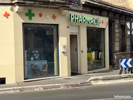 echoppe avec jardin loue en pharmacie avec double potentiels quartier sainte -augustin bx
