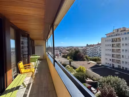 chamalières-t2 lumineux de 47 75 m² avec balcon  garage et cave