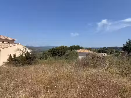 vente terrain à batir 660 m² à le castellet (83330)  390 000 €