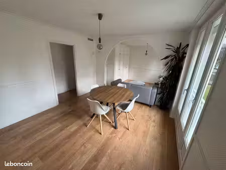 meublé 52 m²  parking  cave  jardin – 5 min gare champ de courses d'enghien