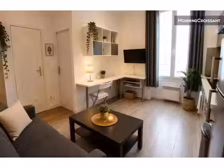 location meublée appartement 2 pièces 22 m² à lyon 9ème (69009)  890 €