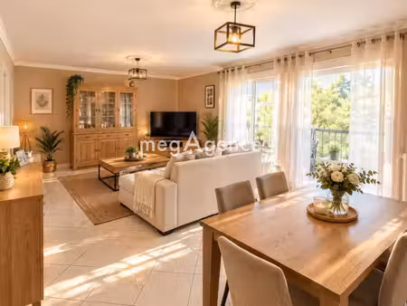 tassin-la-demi-lune – appartement 88 m²  séjour double  parking et cave