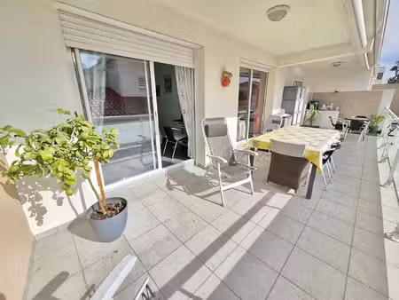barcarès village - appartement spacieux avec terrasse et parking