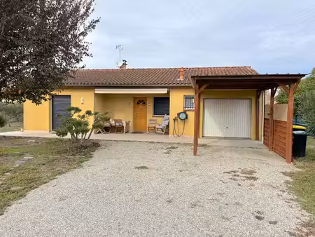 saint jean du falga - a louer - maison individuelle t4 avec garage et jardin