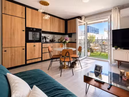 marseille 8ᵉ – t4 de 78 m² – terrasse 13 m² – dpe b – résidence récent