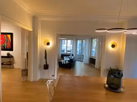 lyon 6e – secteur foch / edgar quinet - appartement de standing rénové de 117 m² prix : 82