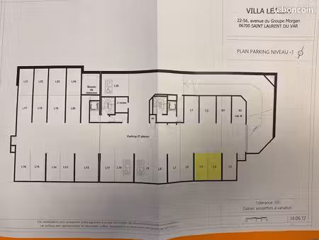 garage a vendre saint laurent centre   agence s'abstenir