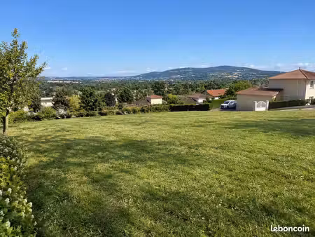 terrain à bâtir de 460 m² à lucenay (69)