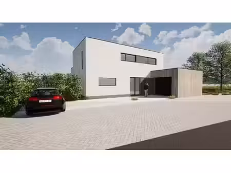 terrain avec permis pour une villa contemporaine