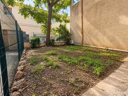 t2 climatisé de 28 m² avec jardin de 40 m² - quartier gare