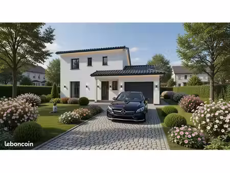 projet de construction d'une maison 98 m² avec terrain à saint-georges-de-reneins (69)