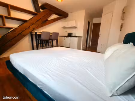 studio meublé 20 m² – hyper-centre besançon – grande rue – disponible immédiatement