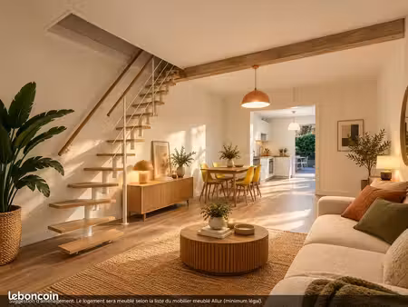 maison de caractère rénovée 75 m² – terrasse 30 m² – anglet montbrun / chiberta