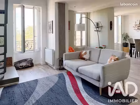 loft 2 pièces 57 m²
