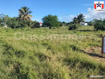 terrain 2592 m² petit-canal 