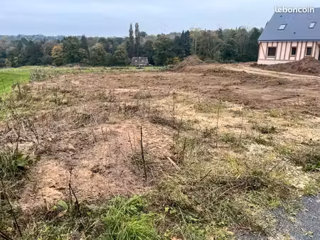 terrain 1 087 m² clarbec