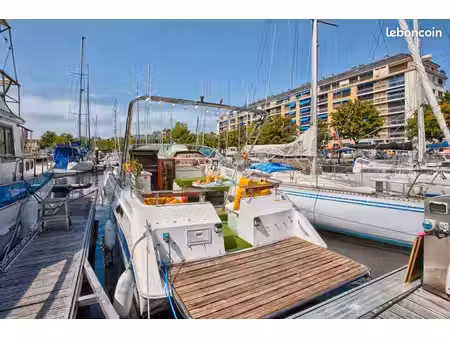 bateau habitable aménagé – pied-à-terre / projet logement étudiant – caen