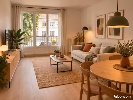 t2 - 47m² entièrement rénové - caen flaubert - 5mn à pied de l'arrêt tramway
