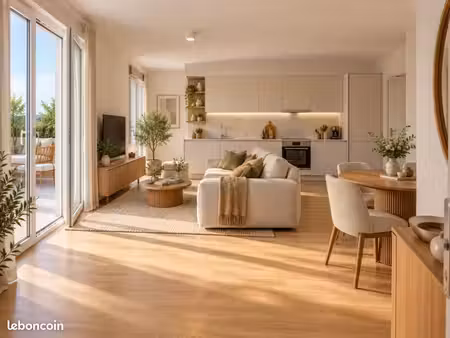 appartement 2 pièces 46 m²