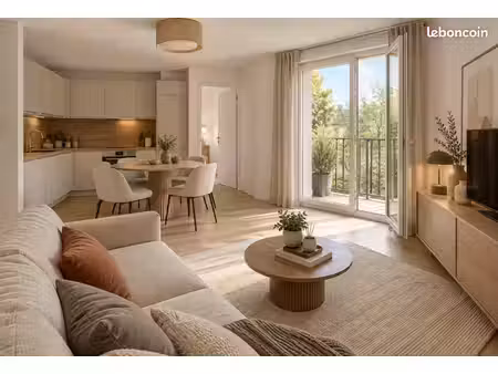 appartement 2 pièces 44 m²