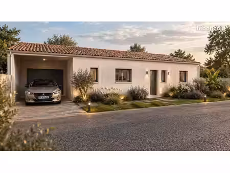 projet de construction d'une maison 90 m² avec terrain à tesson (17)