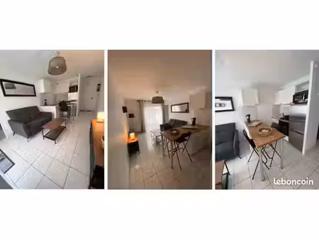 t2 rénové avec balcon et garage individuel / résidence avec piscine d’été chauffée. nantes