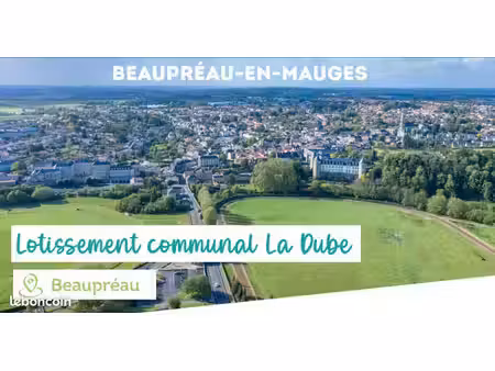 terrain à bâtir de 462 m² à beaupréau-en-mauges (49)