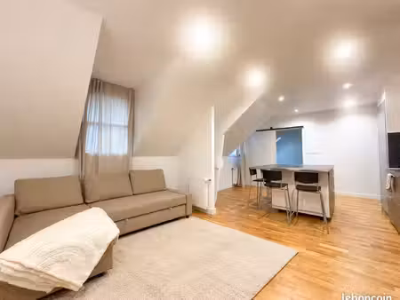 appartement f2 avec parking et cave - luzarches - proche centre-ville