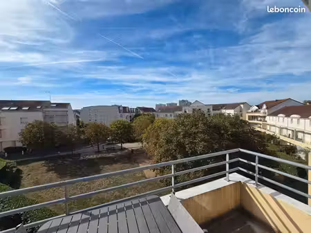 saint-ouen-l’aumône – appartement f3 de 67m² lumineux avec balcon  cave et parking