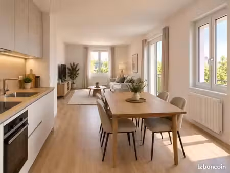 appartement 3 pièces 61 m²