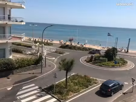 la baule – vue mer  balcon et parking – studio rénové 28 m²