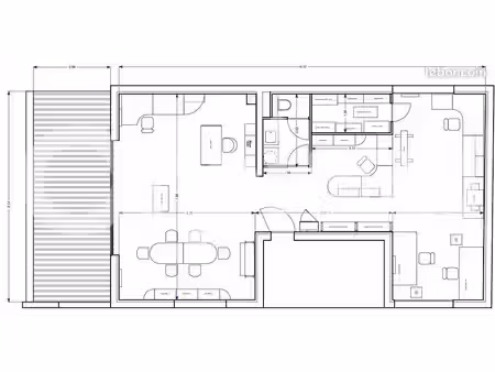 bureau 98 m²