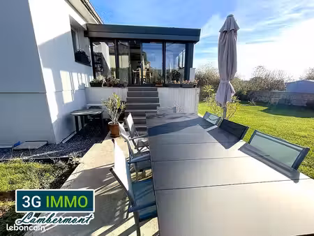 vente | maison | 8p | 5ch | 160 m² | haucourt-moulaine | terrasse