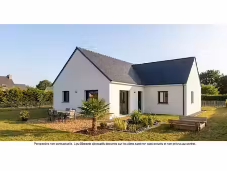 vente maison neuve 2 pièces 59 m² à elliant (29370)  190 509 €