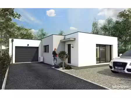 projet de construction d'une maison 108.39 m² avec terrain à piriac-sur-mer (44)