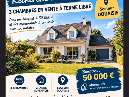 recherche maison vente à terme